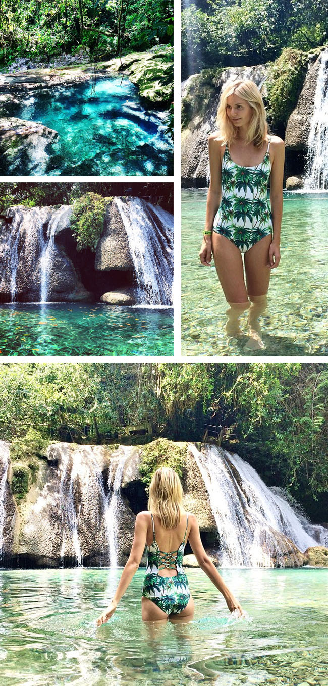 Outfit of the Day: Reach Falls, Jamaica