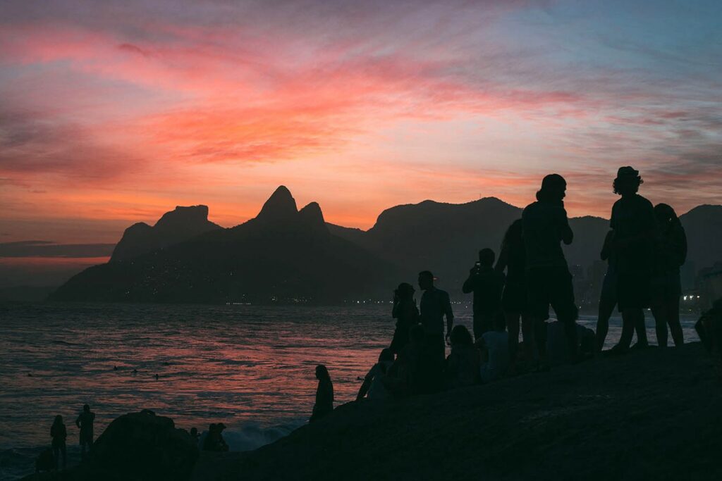 Pôr do Sol no Arpoador, Rio de Janeiro