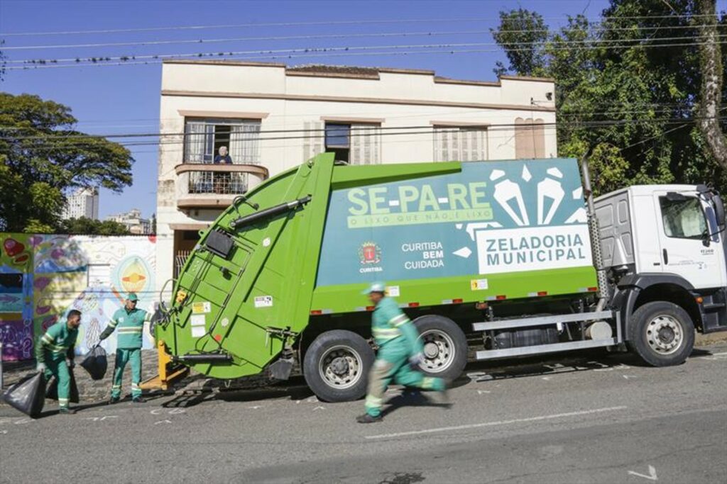 Centro de reciclagem em Curitiba 